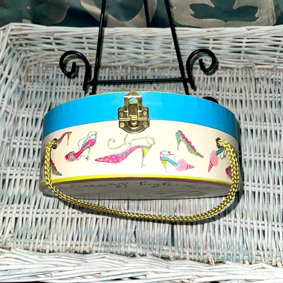 ROSANNA Boxed Set of 4 Stylish Salad Plates In Carrying case - High Heels shoes - Picture 5 of 13